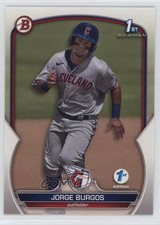 2023 Bowman 1st Edition Jorge Burgos #BPPF-98 3f4