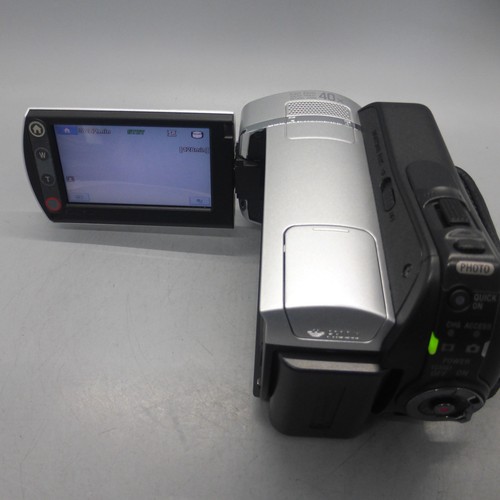 Sony Handycam DCR-SR35E Handheld High Definition Camcorder Silver Tested - Picture 3 of 8