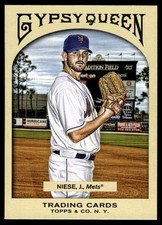 Jon Niese 2011 Topps Gypsy Queen #144 Mets MLB READ FREE SHIPPING AutographDen