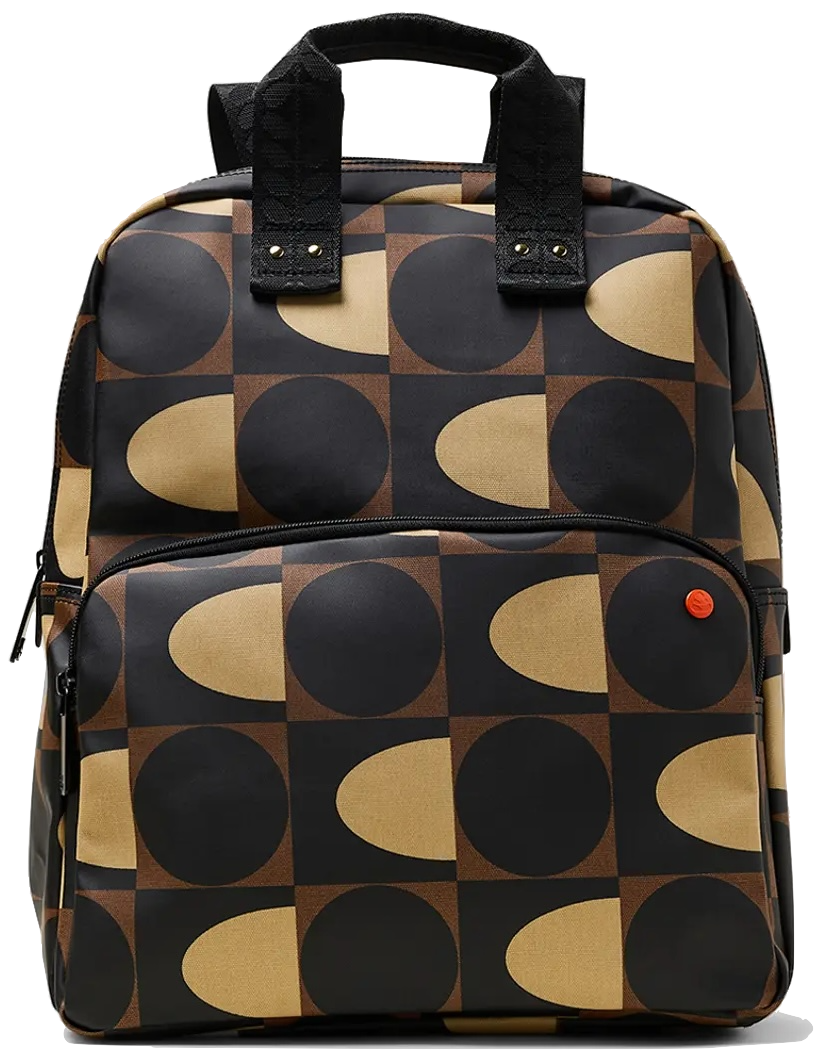 ORLA KIELY Spot Square Mocha Lotta Backpack