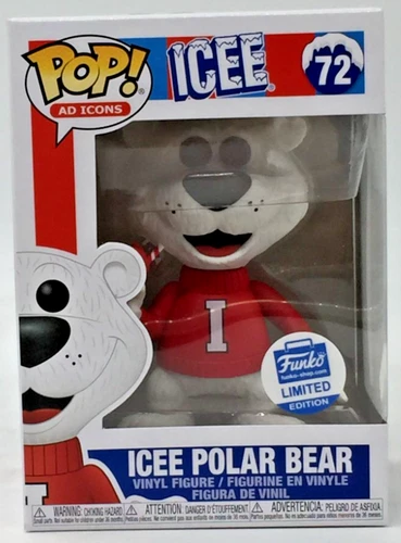 Funko Pop! Ad Icons: Icee Polar Bear #72 Funko Limited Edition w/ protector
