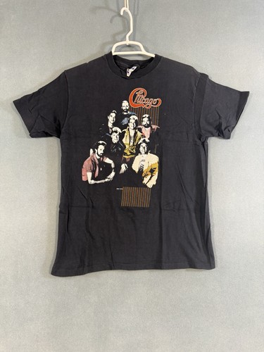 Vintage Chicago Band T-Shirt Single Stitch 1985 Tour Size Large USA - Image 1