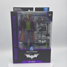 McFarlane The Joker Action Figure DC Multiverse Dark Knight Deluxe