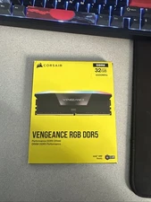 Corsair Vengeance RGB DDR5 RAM 32GB (2x16GB) 6000MHz CL36-44-44-96