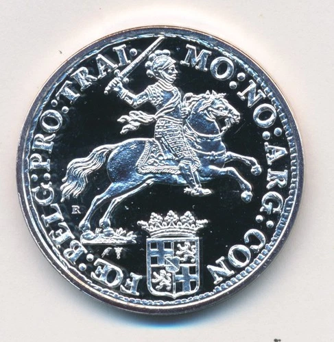 2023 NETHERLANDS DUCATON RIDER RESTRIKE 1 ONE TROY OUNCE 999 SILVER ROUND