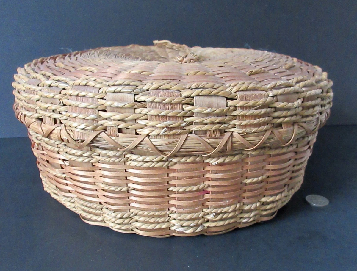 Splint Basket In Us Native American Baskets (1800-1934) for sale