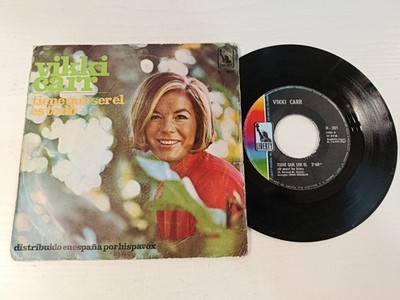 Vikki Carr It Must Be Him (1967 Liberty Spain) - Single Vinilo 7'' VG/VG