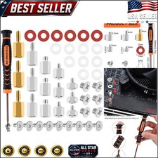 Durable M2 SSD Screw Kit with 46 Pieces Perfect for ASUS, ASRock, and MSI