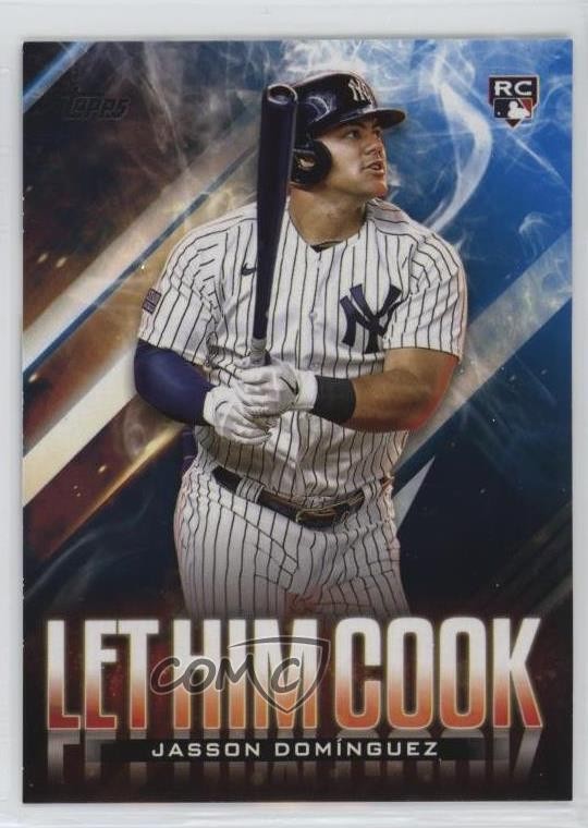2024 Topps Update Let Him Cook Blue Jasson Dominguez DomÃnguez #LHC-7 0ft3