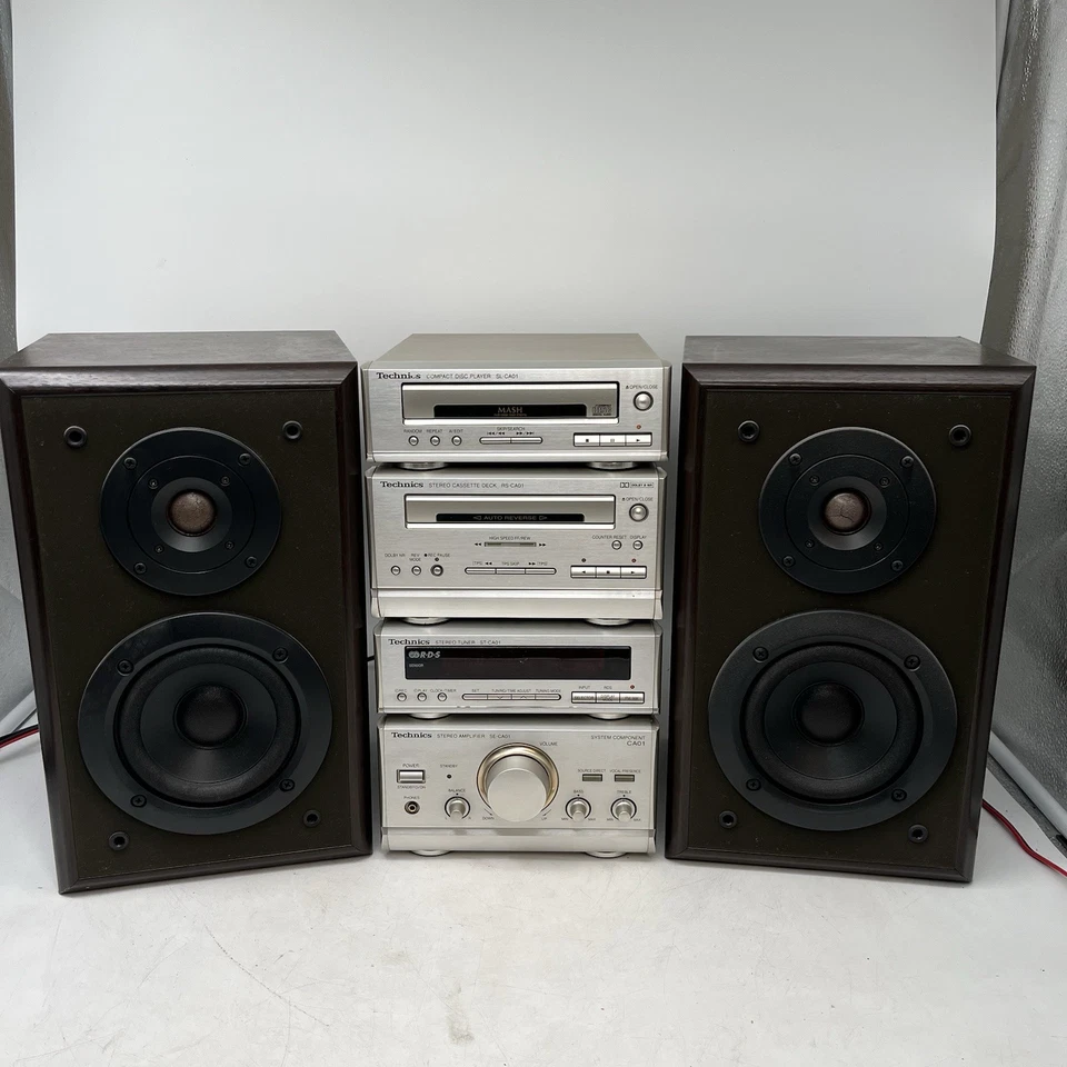 Technics Midi System CA01 – SE/SL/RS/ST + SB-CA01A Lautsprecher + Fernbedienung - Bild 2 von 4