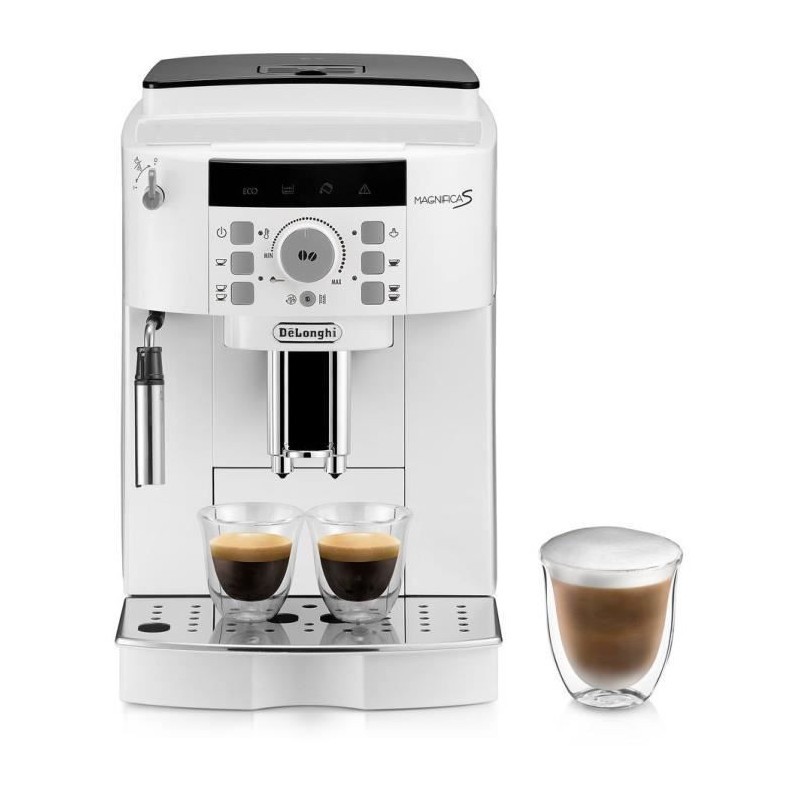 Robot café grains DeLonghi Magnifica S pour de parfaits espressos matinaux en famille