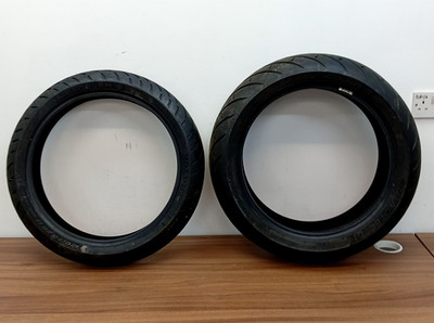 Metzeler Roadtec 01 Tyre Set 190/55 ZR17 & 120/70 ZR17 BMW S1000XR 2021