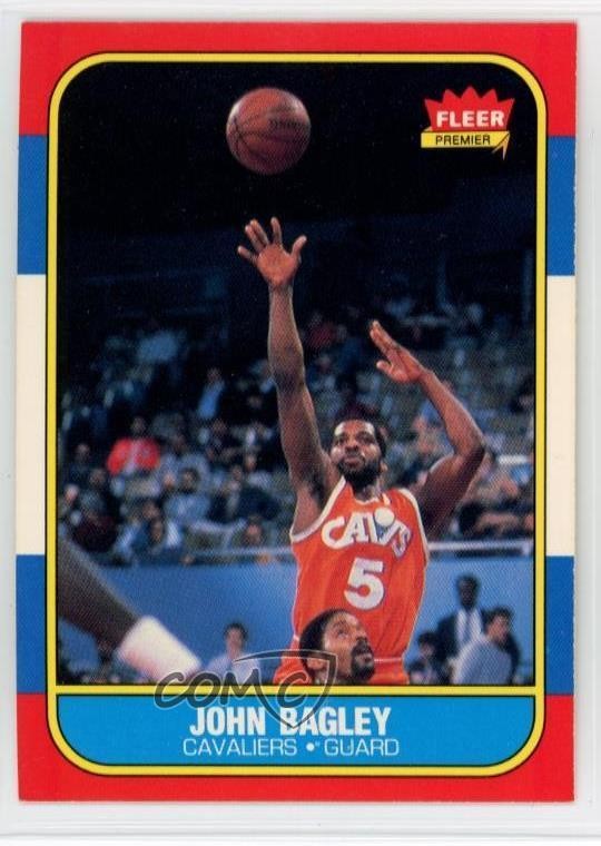 1986-87 Fleer John Bagley #5 1vv2