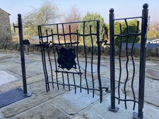 Wrought Iron Garden Gate Heavy Duty