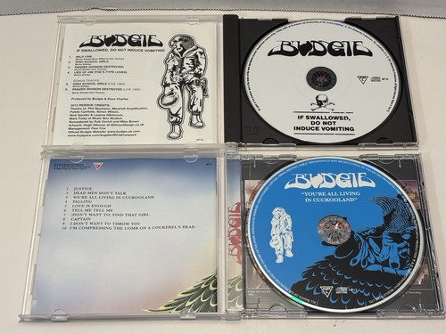Budgie CD Lot: You’re Living In Cuckoo Land | If Swallowed Don’t Induce Vomiting - Picture 4 of 6