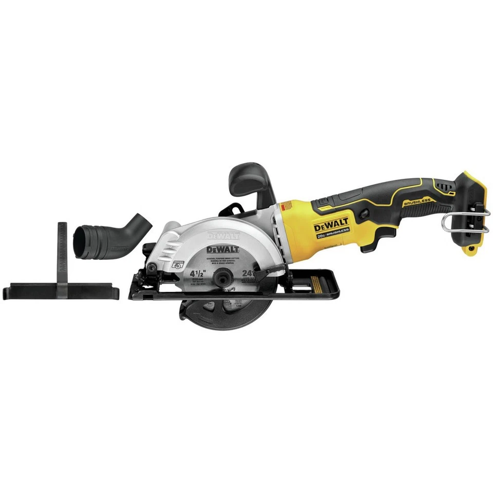 Sierra circular DeWalt 20V MAX 4-1/2" (solo herramienta) certificada DCS571BR restaurada