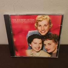 THE ANDREW SISTERS "SONGS FOR CHRISTMAS" CD RARE !!