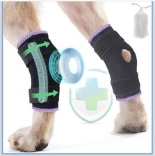 Dog Knee Brace for Back Leg, ACL Support for Dogs Hind Leg Injuries Size Medium