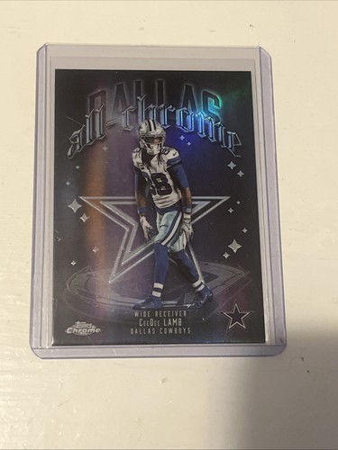 2025 Topps Chrome CeeDee Lamb Base (RAW)