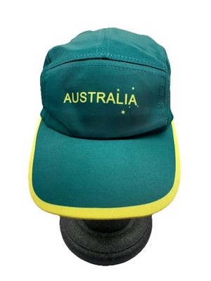 Asics Team Australia 2024 Paris Olympic Games Cap Hat Adult Mens Adjustable 