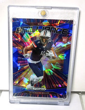2025 Panini Prizm Draft Picks Brilliance Tetairoa McMillan Blue Ice Prizm /149