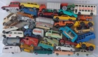 ORIGINAL VINTAGE DIECAST MOKO & REGULAR WHEEL MATCHBOX TOYS LOT CARS TRUCKS etc