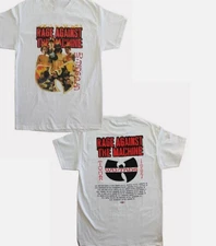 VTG 1997 Tang Tour Rage Against The Machine Shirt White Unisex S-5XL