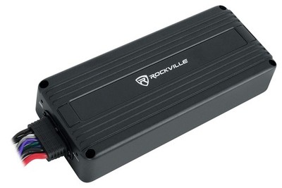 Rockville ATV420 V2 4 Channel UTV/Motorcycle Bluetooth Amplifier IP65 Micro Amp