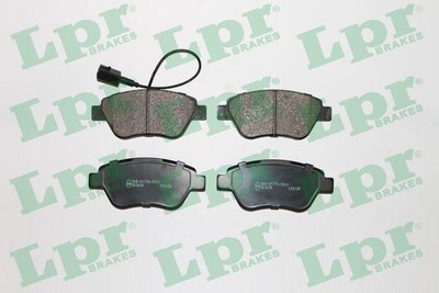 4 PASTIGLIE FRENO ANTERIORI LPR 05P2278 05P2278