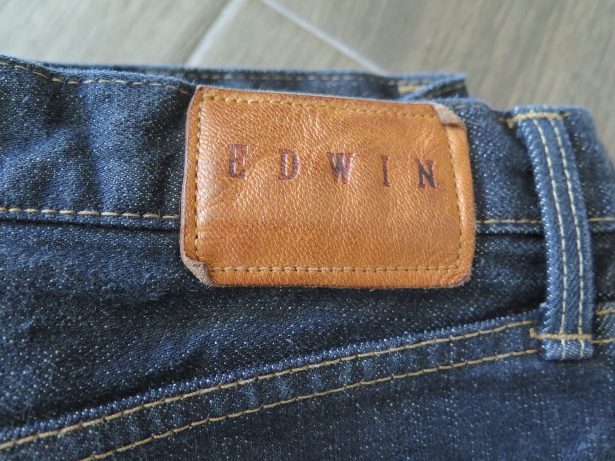 EDWIN 〈SOMETHING〉503看板 Edwin Jeans 503 JAPAN Mens size 30 Dark