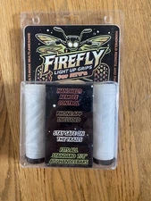 FIREFLY  Grips Light Up FOR ATV  Clear NEW IN PACKAGE 7/8" STANDARD
