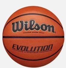 WILSON Men's Evolution Game Basketball (29.5") - Official Size Free ship