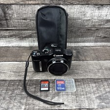 Canon PowerShot SX160 IS 16.0 Megapixels Digital Camera Lowepro Case SD Card