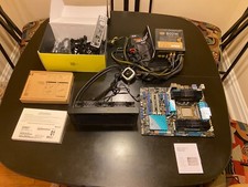 Computer parts lot. Motherboard, Cooling Fan,...
