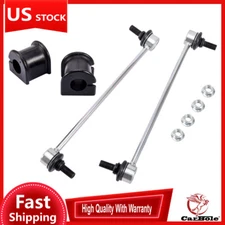 2 Front Sway Bar End Stabilizer Bar Link & Bush for Toyota Corolla Matrix Prius