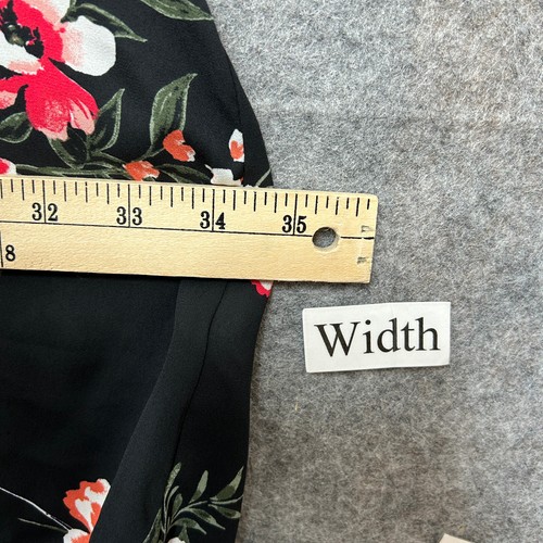 Torrid Tank Top Womens 5X Black Flowers Boho Halter Semi Sheer Flowy Light Comfy - Picture 12 of 14