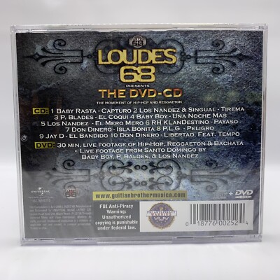 Loudes 68 Hip Hop & Reggaeton CD+DVD Baby Rasta Don Dinero