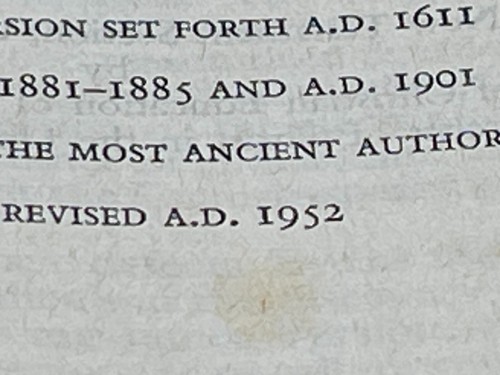 (RB-706) Vintage Holy Bible Revised Standard Version Nelson 1952 Leather Bound - Picture 8 of 23