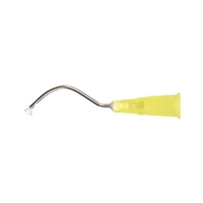 Vista Dental 312100 Stat-Flo Hemostatic Pre-Bent Tips 19 Gauge Yellow 100/Pk