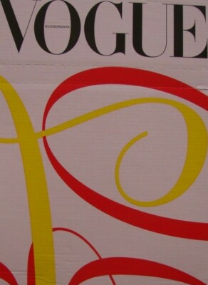 Vogue Scandinavia Aug/Sep Issue 1 女性情報誌 Vogue Scandinavia Aug