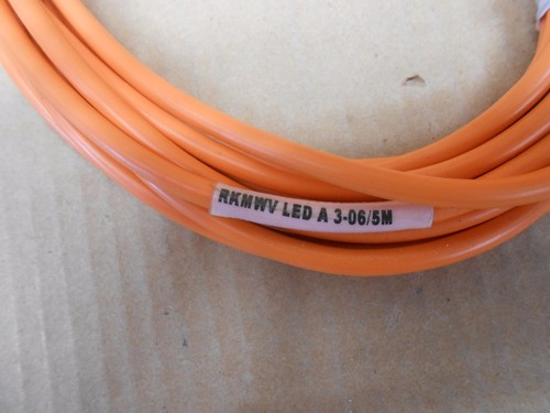 1 NUOVO LUMBERG RKMWV/LEDA3-06/5M SET CAVO TERMINALE SINGOLO 3P PICO FEMMINA - Foto 3 di 3