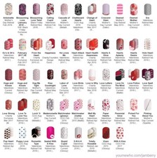 Jamberry Valentines & Mothers Day Nail Wraps ...