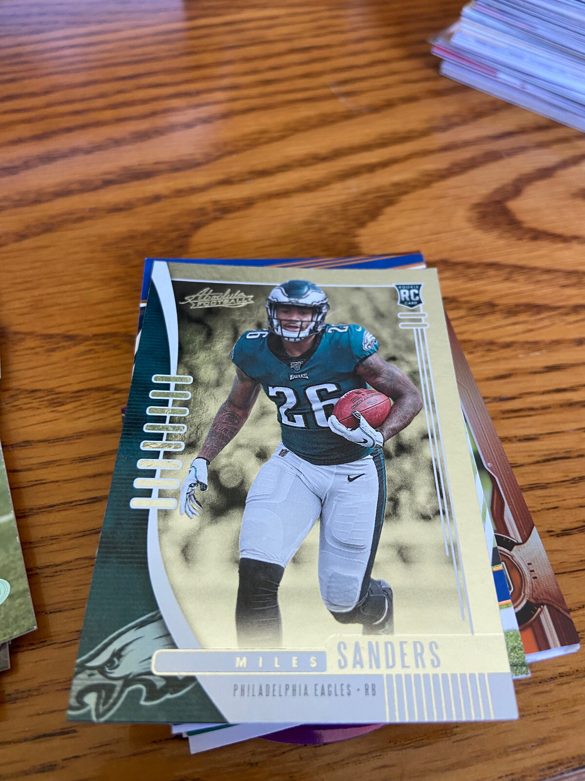 2019 Panini Absolute #130 MILES SANDERS  RC Rookie Philadelphia Eagles 