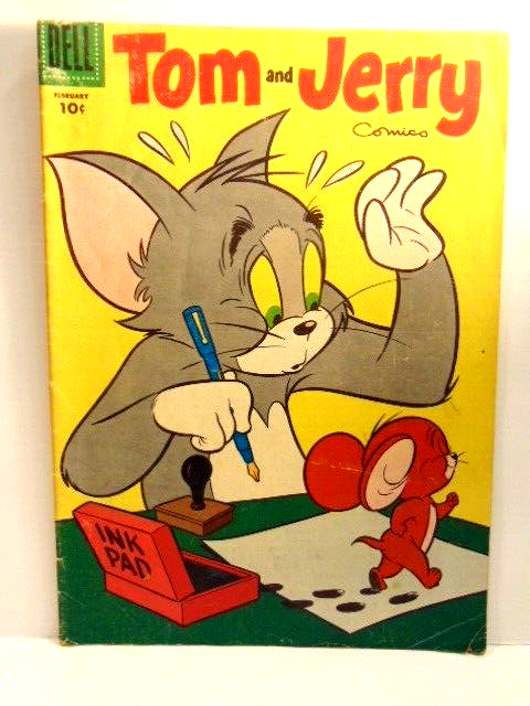 1956年 アメリカンコミック トムとジェリー コミックス #139アメコミ Tom and Jerry 10 cent comic book; Vol. 1, No. 139, Feb 1956; Dell