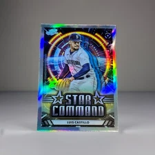 2024 Topps Cosmic Chrome Star Command SC-22 Luis Castillo, Seattle Mariners
