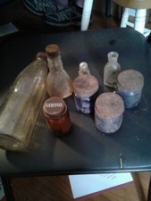 Vintage  bottles lot of 8
