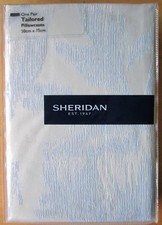 SHERIDAN Tailored Pillowcase PAIR 50x75cm WINTHROP SAND New