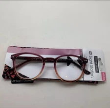 Foster Grant Reading Glasses Sight Station SSR2201  Mag +2.50  NEW!