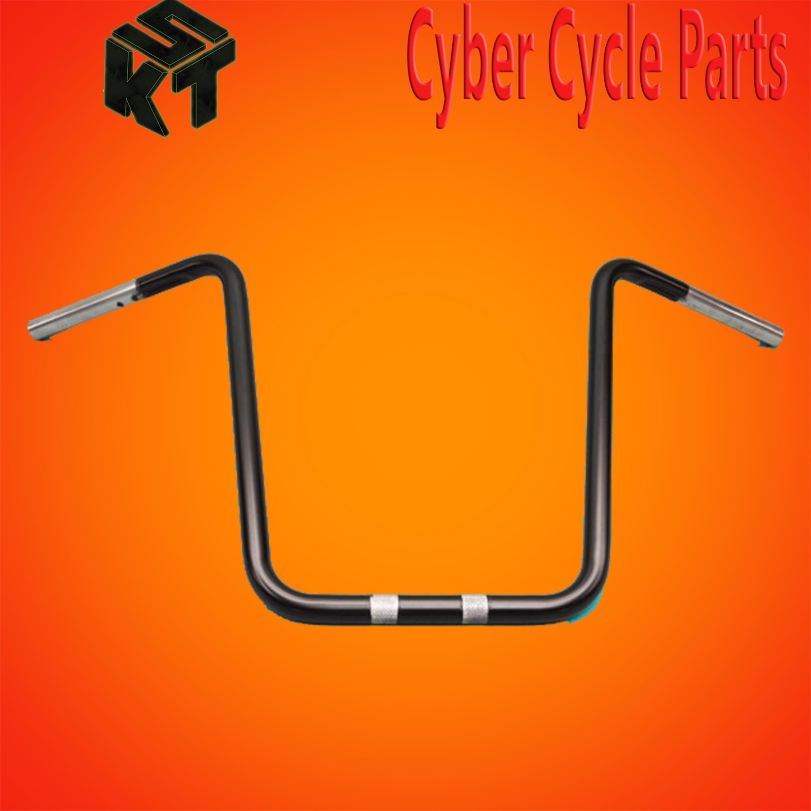 Handlebars KST Kustoms 14" Straight Jacket Handlebars Polished 2015