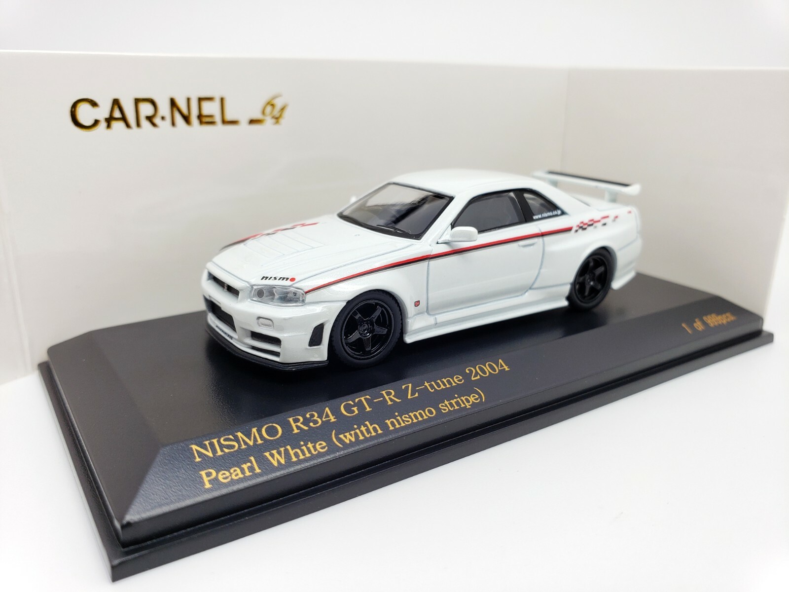 Car Nel 64 Nismo R34 Gt R Z Tune 04 Pearl White 1 Of 999pcs 1 64 For Sale Online Ebay